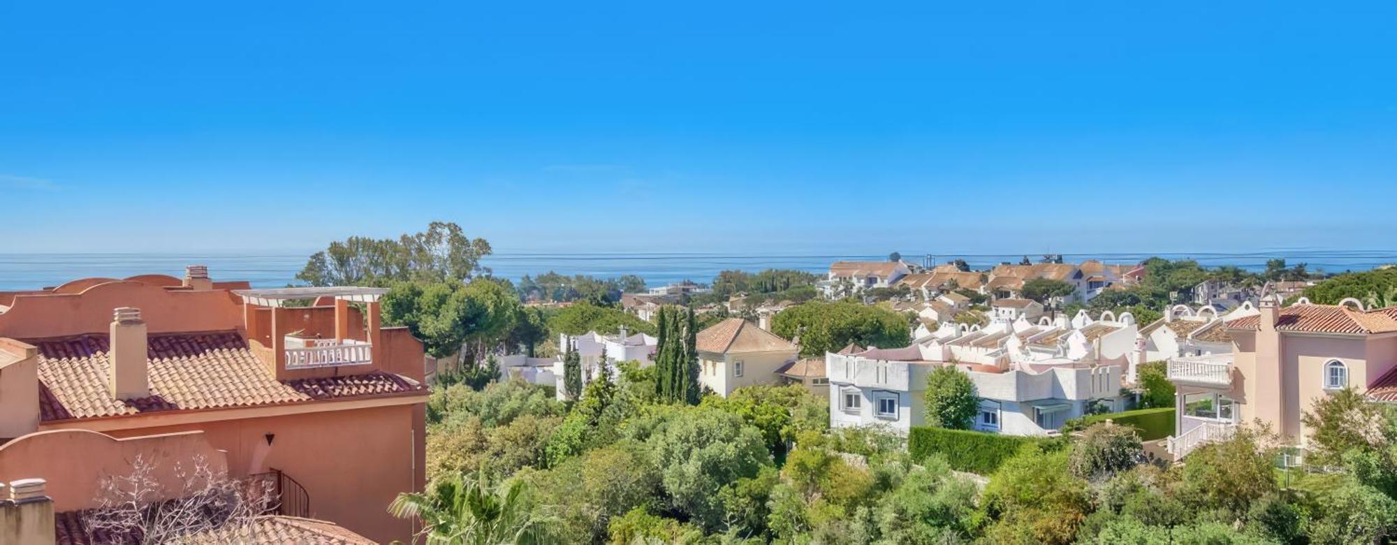 Precioso Atico Con Vistas Al Mar Apartment Marbella Bagian luar foto